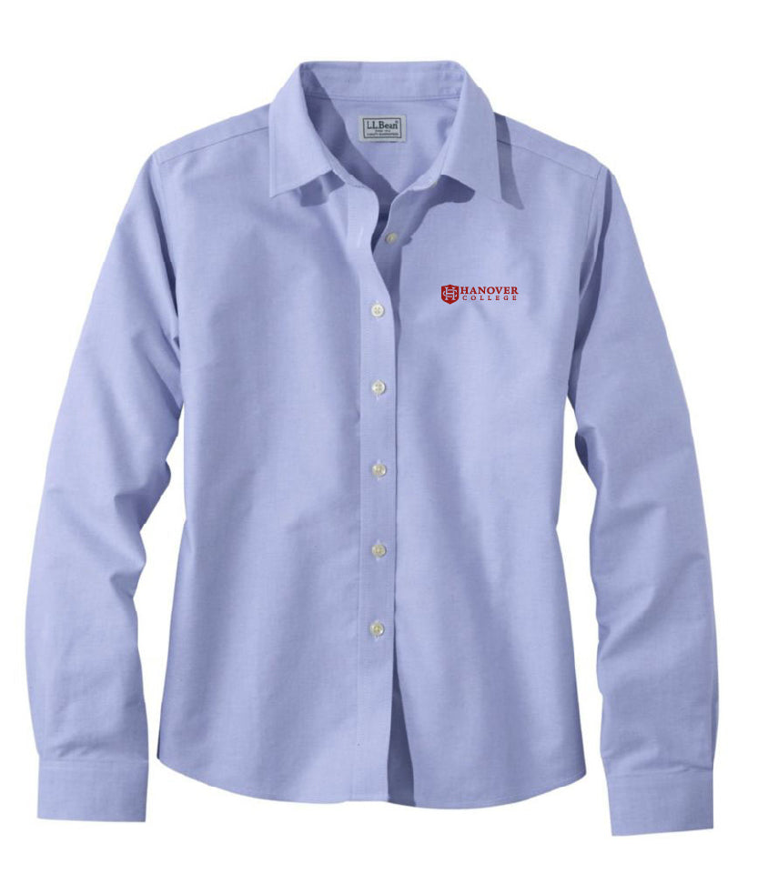 Ladies Wrinkle-Free Pinpoint Oxford Cloth Shirt