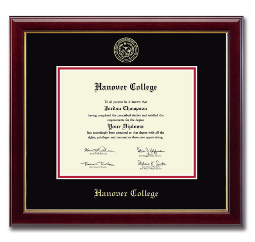 Undergraduate Diploma Frame 15.5x13, Black Mat