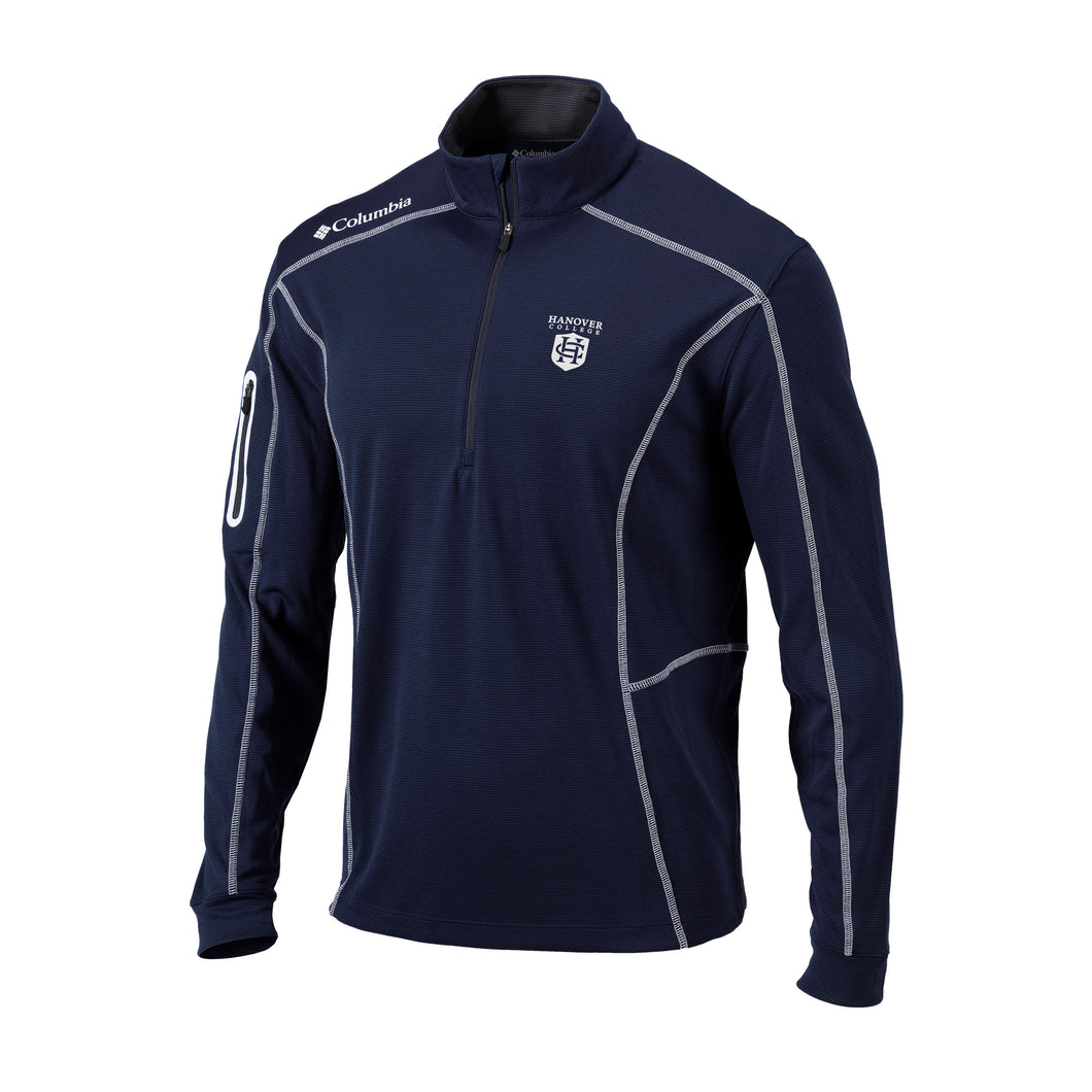 COLUMBIA Shotgun 1/4 Zip Pullover, Navy