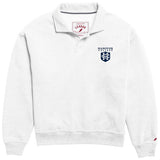 Victory Springs Ladies Collar Pullover | Heather Varsity White