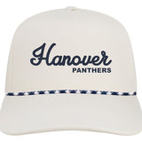 5-Panel Adjustable Hat | White