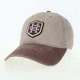 Terra Twill Adjustable Hat | Khaki & Brown
