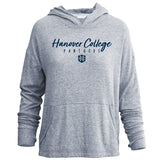 Ladies Wild Flower Fleece Hoodie | Navy Heather