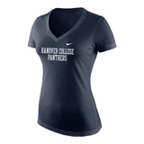 Nike Tri-Blend Short Sleeve Mid-V | Navy Heather