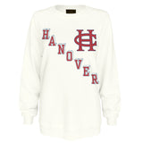 Ladies French Terry Crew | Vintage White