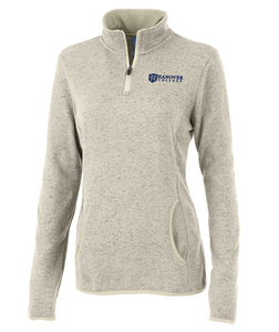 Heathered Fleece Pullover, Oatmeal Heather – Hanover College Campus Store