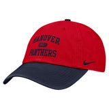 Club Color Block Cap | Red Crown / Navy Bill