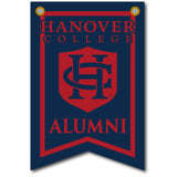 12 X 18 Dovetail Alumni Banner| Navy