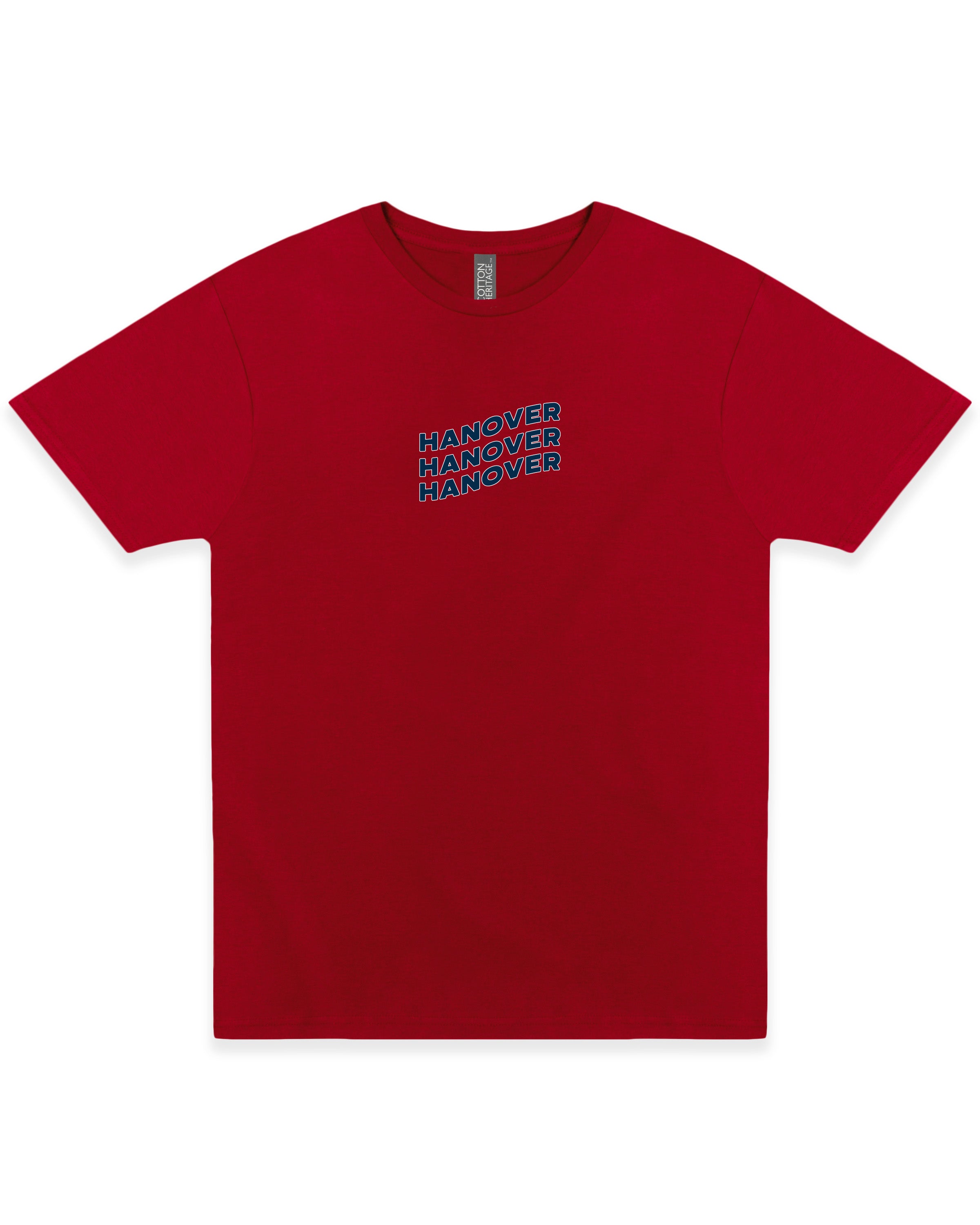 Wave Tee | Cardinal – Hanover College Campus Store