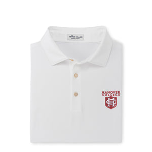 Solid Performance Jersey Polo | White