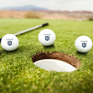 3pk Logo'd Golf Balls