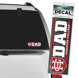 Standard Dad Decal | Red/Navy
