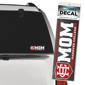 Standard Mom Decal, Red/Navy