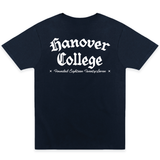 Gothic Type Tee | Navy