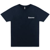 Gothic Type Tee | Navy