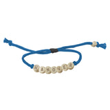 Mud Love Bitty Beads Bracelet | Cornflower Blue