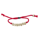 Mud Love Bitty Beads Bracelet | Scarlet