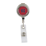 Premium Badge Reel | Red/Navy