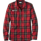 Ladies Scotch Plaid Flannel Shirt | Wallace