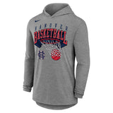 Dri-Fit Cotton Basketball Long Sleeve Hoodie | Dark Heather
