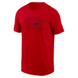 Legend Short Sleeve Football Tee | Red