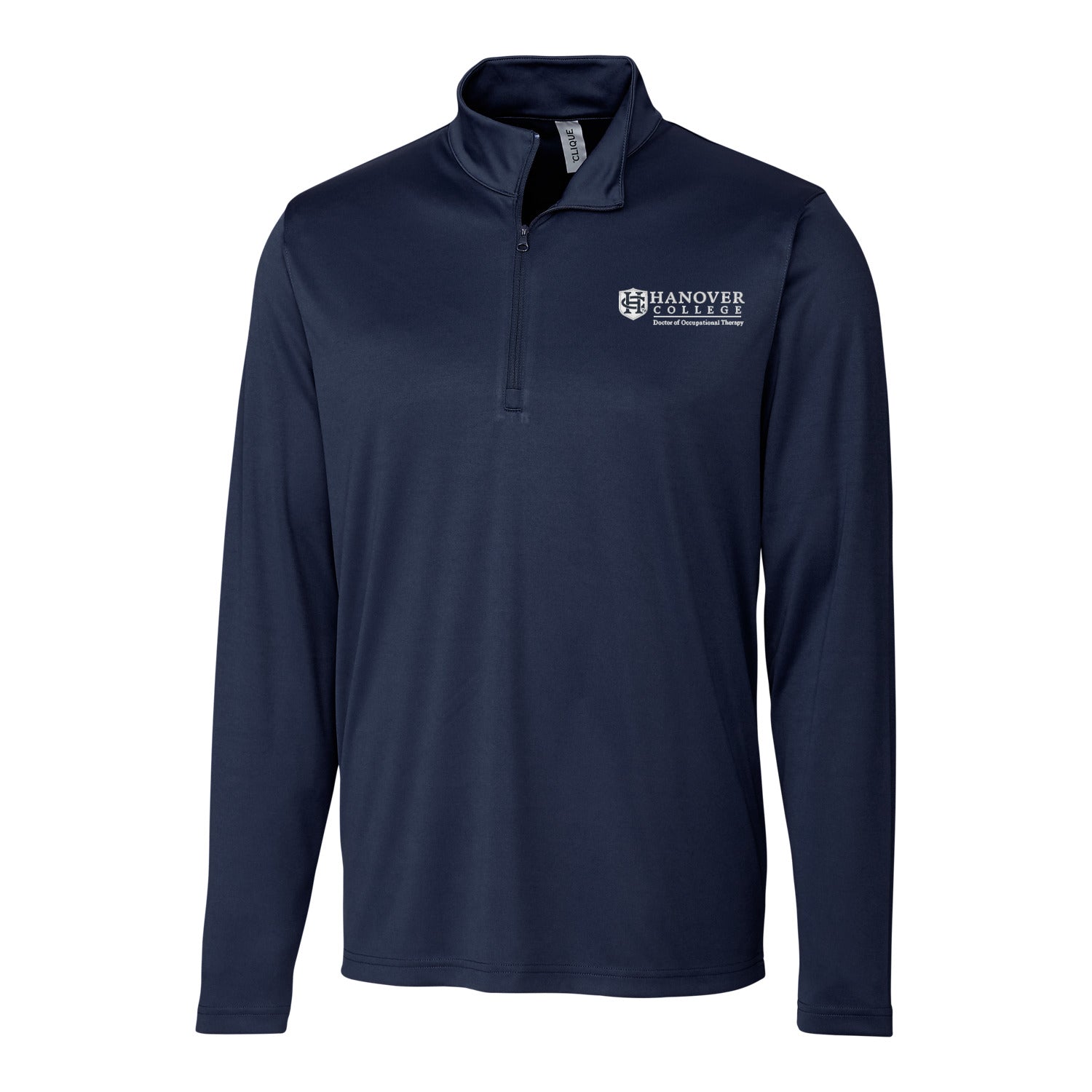 OTD Men's 1/4 Zip | Navy – Hanover College Campus Store