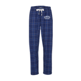 Haley Flannel Pant | Navy Field Day