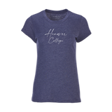 Ladies Triblend Tee | Navy Heather