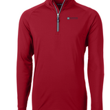 Men's Adapt Eco Knit Quarter Zip Pullover | Cardinal Red