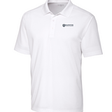Men's Spin Pique Polo | White