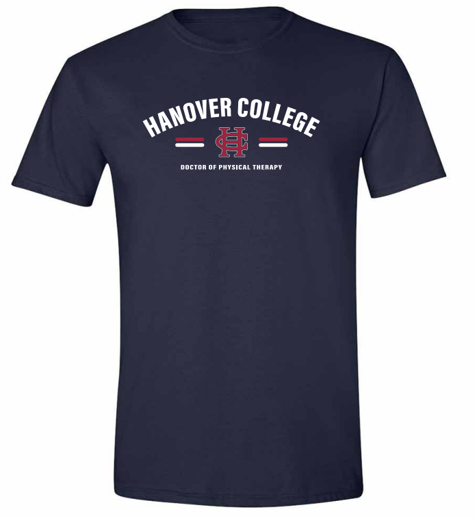 Dpt Merch DPT Soft Style Tee | Navy (DPT 641) – Hanover College Campus Store