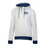 Big Cotton Retro Pullover Hoodie | Light Heather/Navy