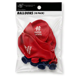 Balloons 10-Pack | Red/Royal