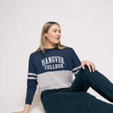 Ladies Cropped Retro Jersey | Navy Heather