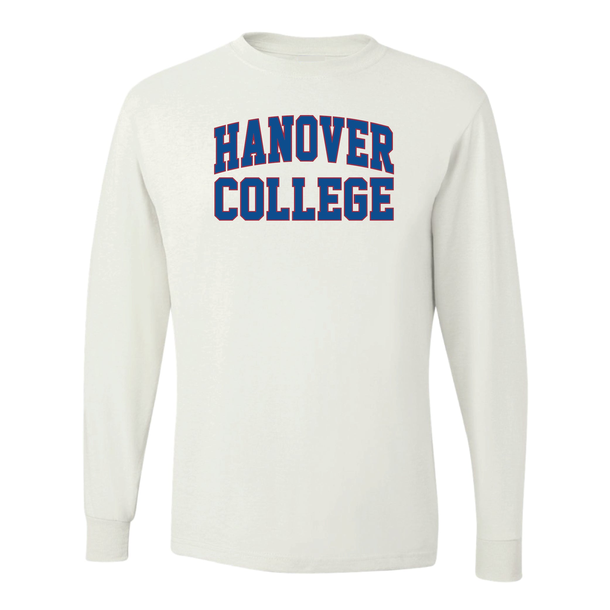 Core Long Sleeve Tee | White – Hanover College Campus Store