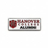 Brass Lapel Pin Alumni | Silver