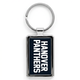 Maverick Rectangular Key Tag | Silver