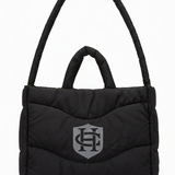 Wave Puff Tote | Black